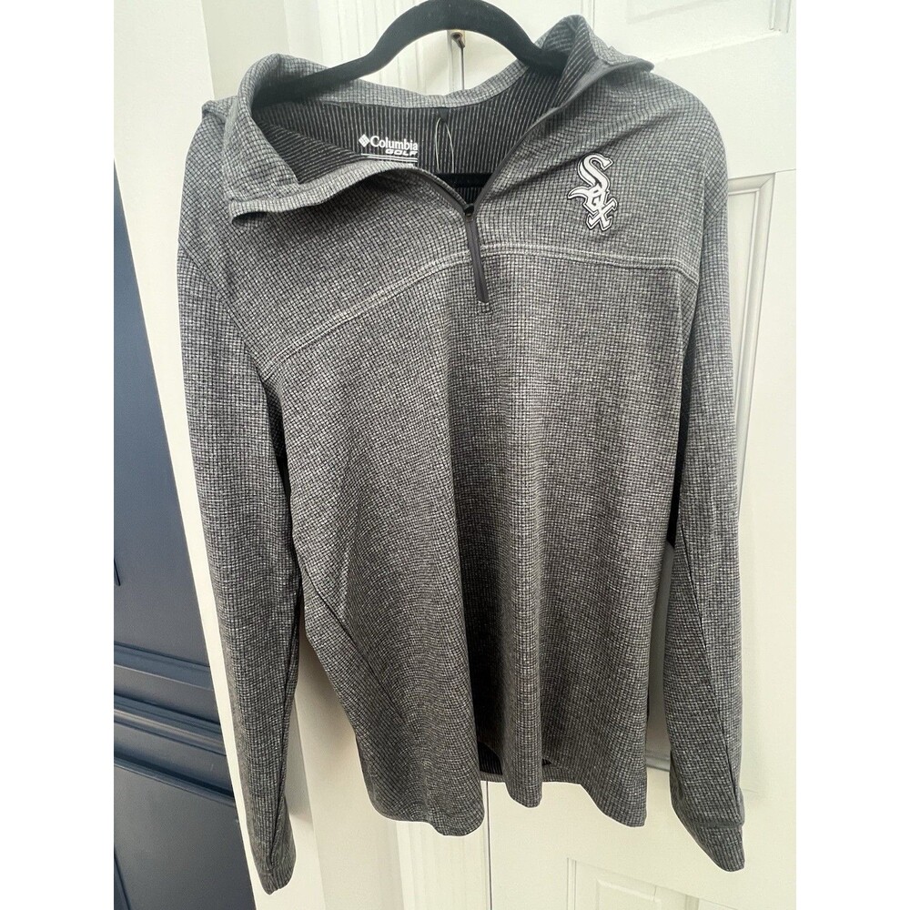 NWT Columbia Chicago White Sox Quarter-Zip Pullover Medium